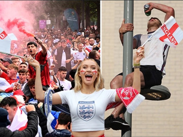 Bóng đá - Triệu fan ĐT Anh ăn nhậu điên cuồng, vỡ òa mừng "Tam sư" vào chung kết EURO