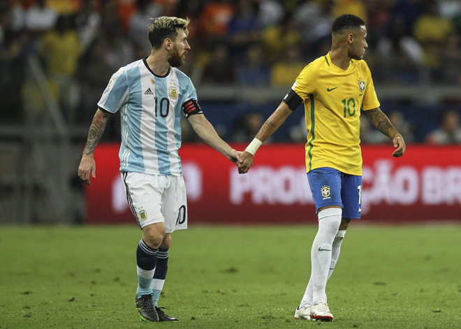 Messi và Neymar đều đi tìm danh hiệu Copa America đầu tiên
