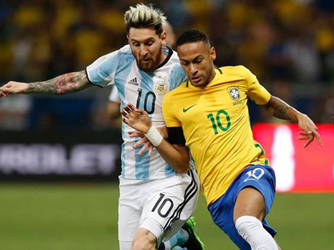 Neymar và Messi sẽ đối đầu trong trận chung kết Copa America 2021