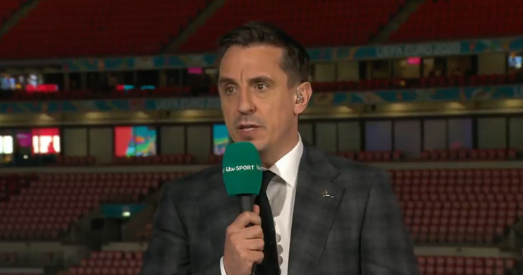 Gary Neville hiến kế hay dùng Sterling giúp ĐT Anh thắng ĐT Italia trong trận chung kết EURO cuối tuần này