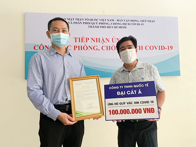 Đại Cát Á và sứ mệnh đóng góp quỹ vắc-xin phòng Covid vì cộng đồng - 2