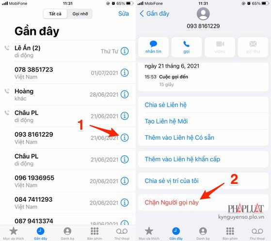 Cách chặn các cuộc gọi rác trên iPhone - 4