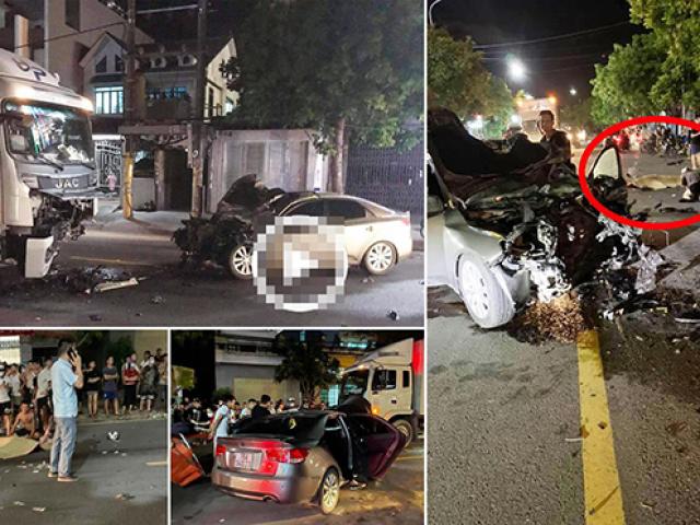 Tin tức trong ngày - 4 xe đâm liên hoàn trong đêm, 2 người thương vong