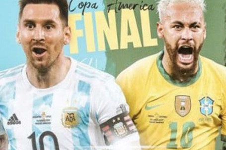 Chung kết Argentina - Brazil: Messi "tỉ thí" Neymar ở trận cầu 1,5 tỷ euro