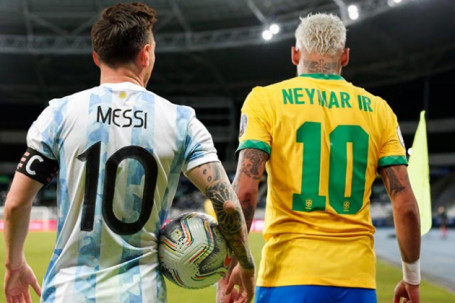 Kỳ quặc chung kết Copa America chưa đá, Messi và Neymar cùng ẵm giải hay nhất