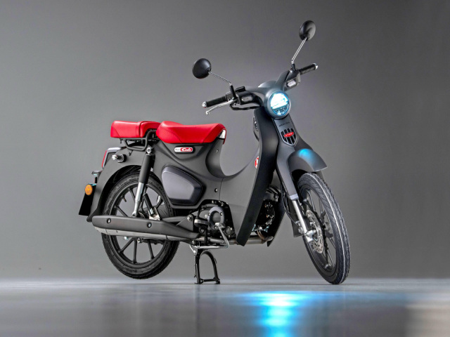 Xe máy - Xe đạp - Phát mê huyền thoại mới 2022 Honda Super Cub C125 màu đen nhám