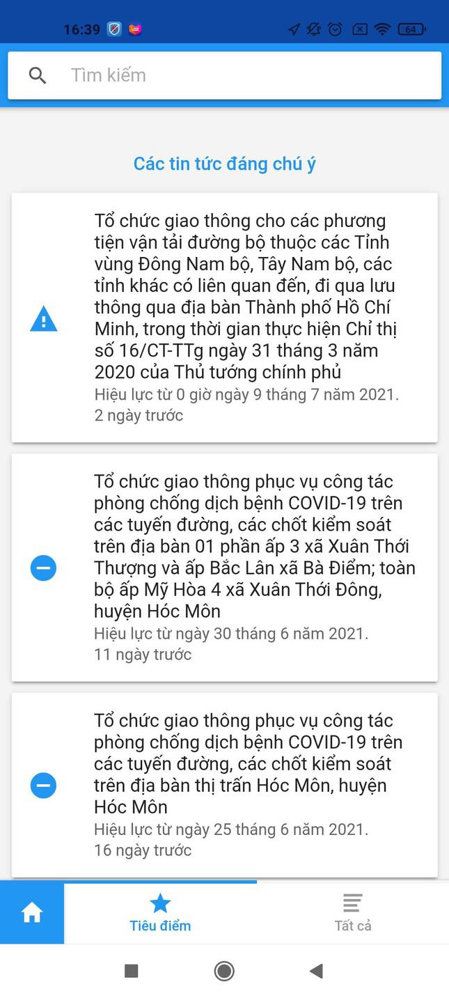 Ngồi nhà ngày giãn cách, làm sao để 'nắm bắt' tình hình phố xá TPHCM? - 3