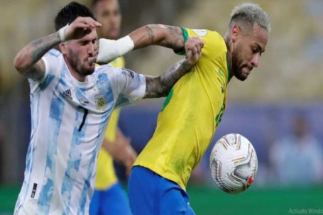 Neymar khóc nức nở chung kết Copa America: Bị "chặt chém" tơi tả, câu 5 thẻ vàng