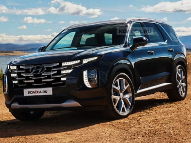 Ô tô - Hyundai Palisade bản nâng cấp lộ diện, sở hữu thiết kế giống Tucson