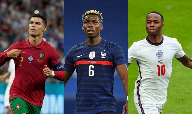 Sterling sát cánh cùng Ronaldo - Pogba trong đội hình tiêu biểu EURO 2020