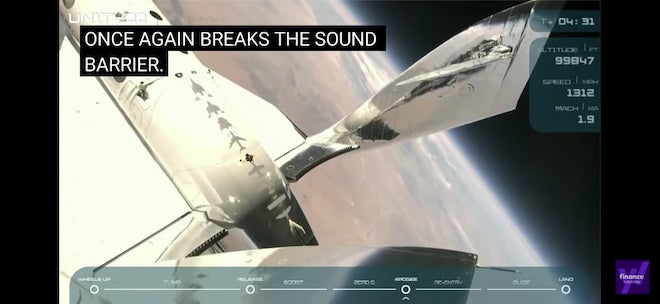 Tỉ phú Branson và 5 người bay vào không gian rồi trở lại mặt đất an toàn - 8