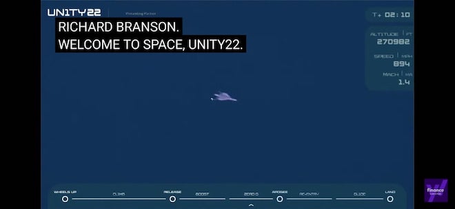 Tỉ phú Branson và 5 người bay vào không gian rồi trở lại mặt đất an toàn - 6