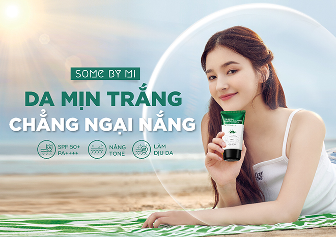 Kem chống nắng thế hệ mới chống nắng mạnh, kiềm dầu, khô thoáng, làm dịu da và kết cấu nhẹ mặt - 1