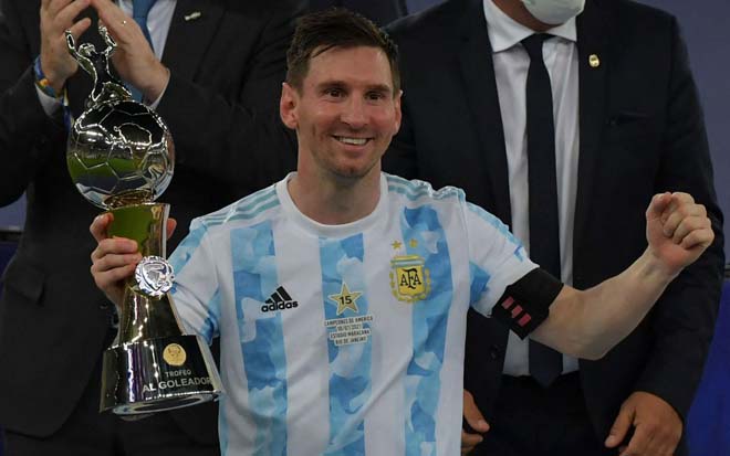 Messi và giành danh hiệu Vua phá lưới Copa America 2021