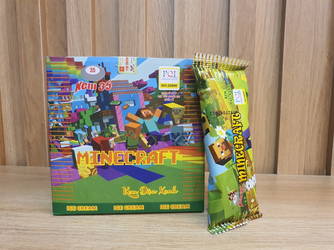 Kem 35 Tràng Tiền MineCarft được nhiều em nhỏ yêu thích
