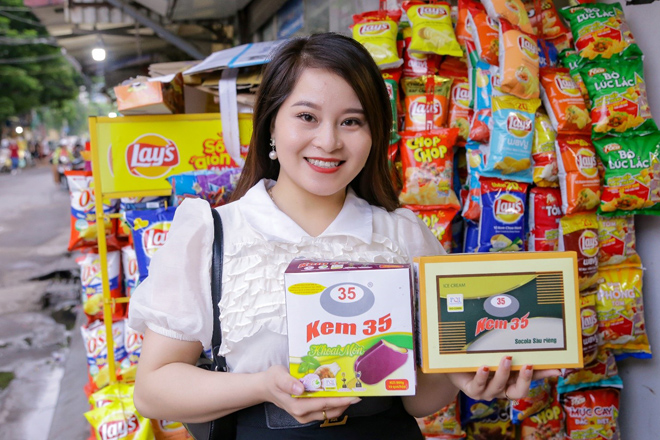Vị kem Khoai môn, Socola sầu riêng được nhiều khách hàng yêu thích