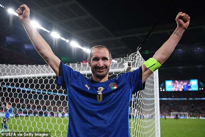 Vào tháng tới, Chiellini sẽ bước sang tuổi 37