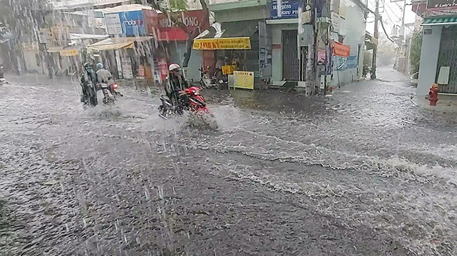 Vùng núi phía Bắc có mưa dông, đề phòng lũ quét, sạt lở đất. Ảnh minh họa.