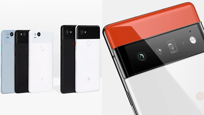 Điện thoại Google Pixel chưa có những nâng cấp camera đáng kể trong những năm gần đây.