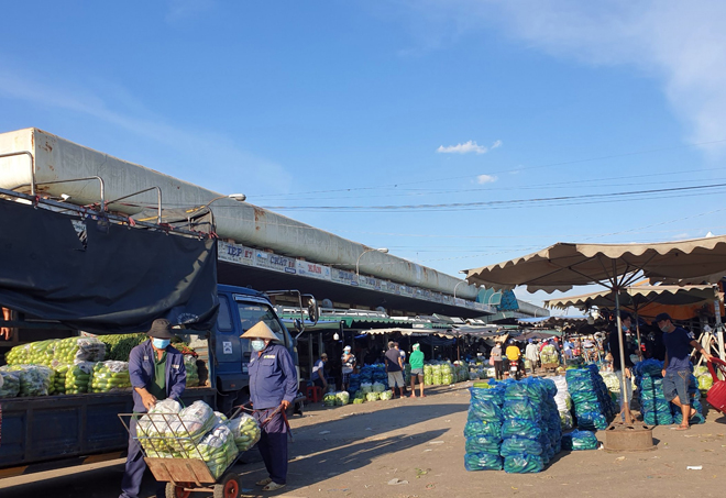 Ngoài chợ Bình Điền, 2 chợ đầu mối khác tại TP.HCM là chợ Hóc Môn và Thủ Đức cũng dừng hoạt động để phòng chống COVID-19.