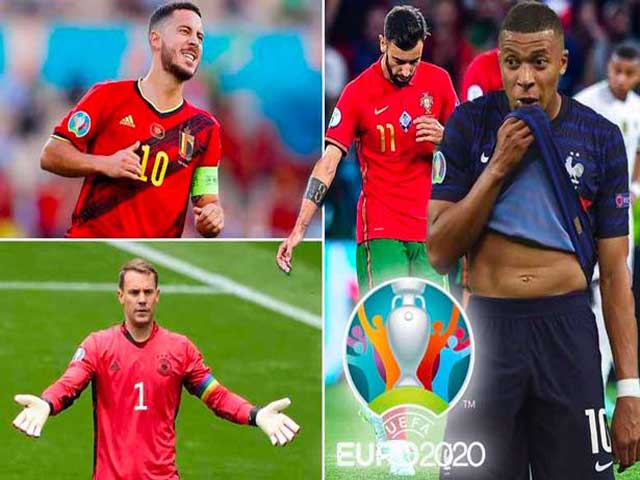 Bóng đá - Đội hình SAO tệ nhất EURO: Mbappe - Fernandes "thống lĩnh", đủ sức hạ Italia