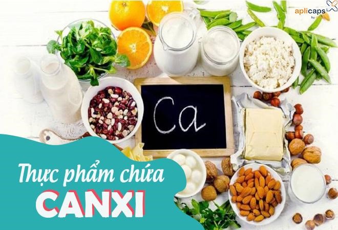 Thực phẩm chứa canxi cho bà bầu
