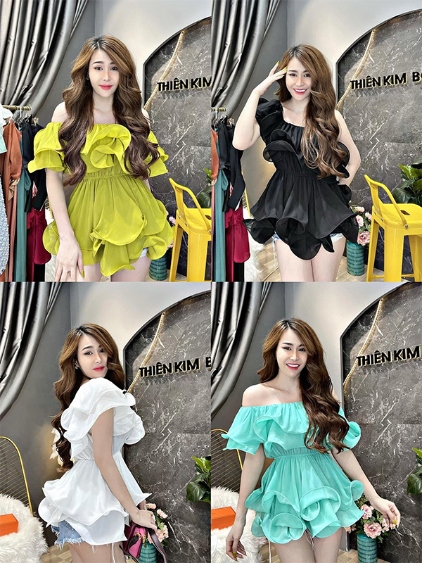 Mỗi sản phẩm đều được Thiên Kim Boutique chụp hình chi tiết, chân thật