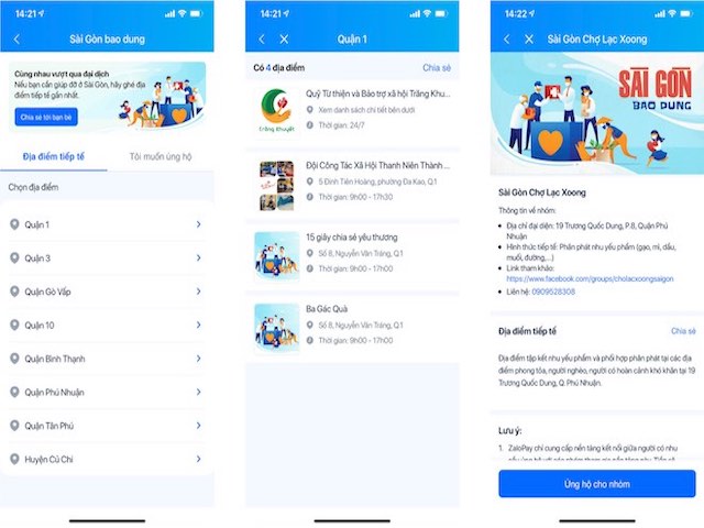Công nghệ thông tin - Dịch COVID-19: Nền tảng "Sài Gòn bao dung" kết nối người cho và nhận