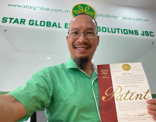  Bằng phát minh sáng chế độc quyền (Patent) được cấp bởi USPTO