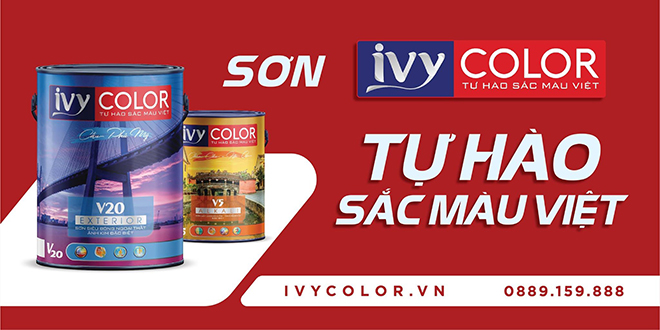 Ivy Color - thương hiệu sơn Việt nâng niu những sắc màu truyền thống