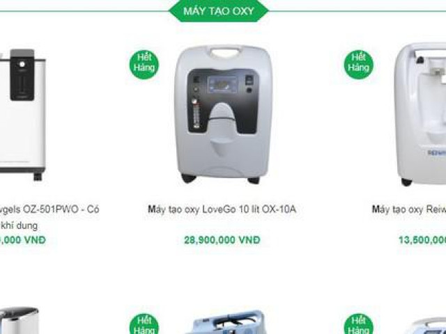 Thị trường - Tiêu dùng - "Cháy hàng" máy tạo oxy ở TPHCM