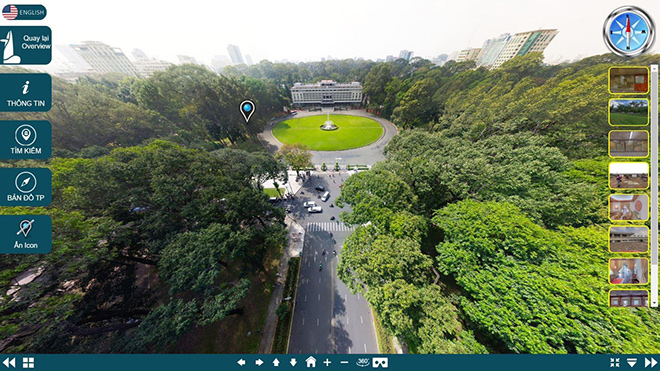 Dự án du lịch tương tác thông minh 3D/360