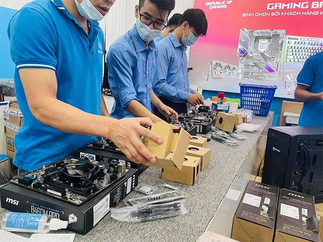 Đội ngũ kỹ thuật viên giỏi, tận tình