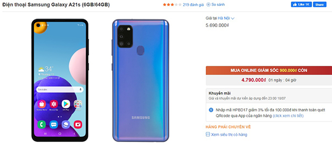 Top điện thoại Galaxy A đắt khách nhất, đang giảm giá lúc này - 6