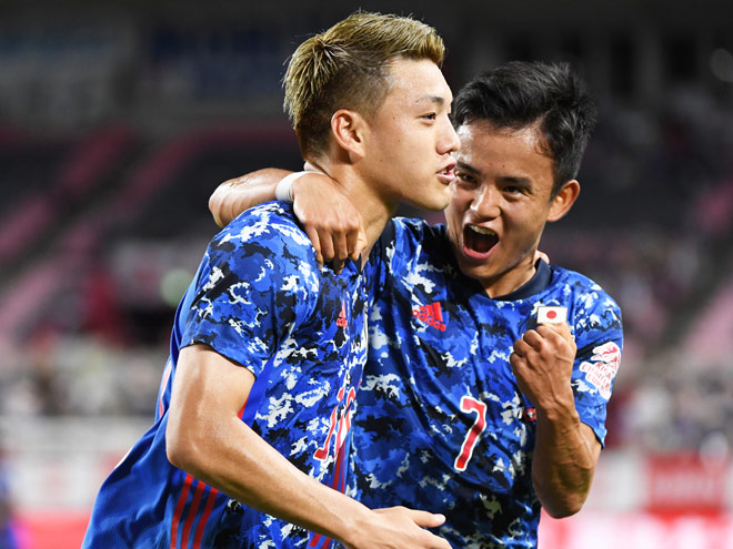 Ritsu Doan cùng Takefusa Kubo&nbsp;tỏa sáng đem về bàn thắng cho Nhật Bản