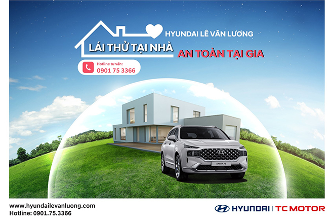 Hyundai Lê Văn Lương triển khai chương trình &#34;Lái thử tại nhà – an toàn tại gia&#34; - 1