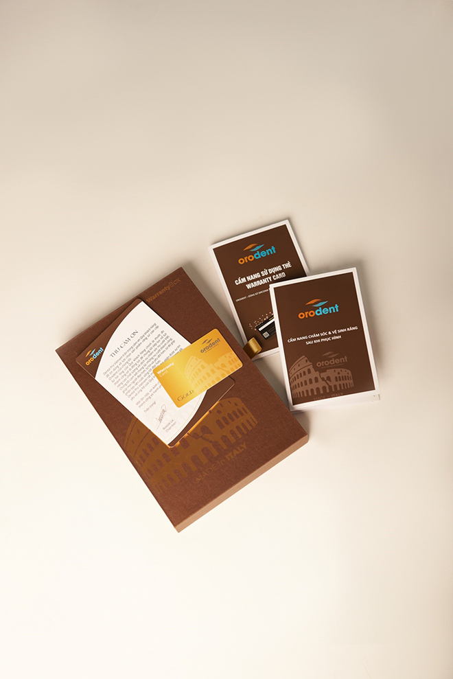 Orodent có chế độ bảo hành lên tới 19 năm