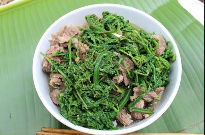 Rau dớn được người Trung Quốc gọi là "rau trường sinh" mua về làm thuốc và chế biến các món ăn dân dã. Đối với nhiều tộc người, rau dớn là "vua" các loại rau. Giá rau này vì thế cũng tăng chóng mặt.