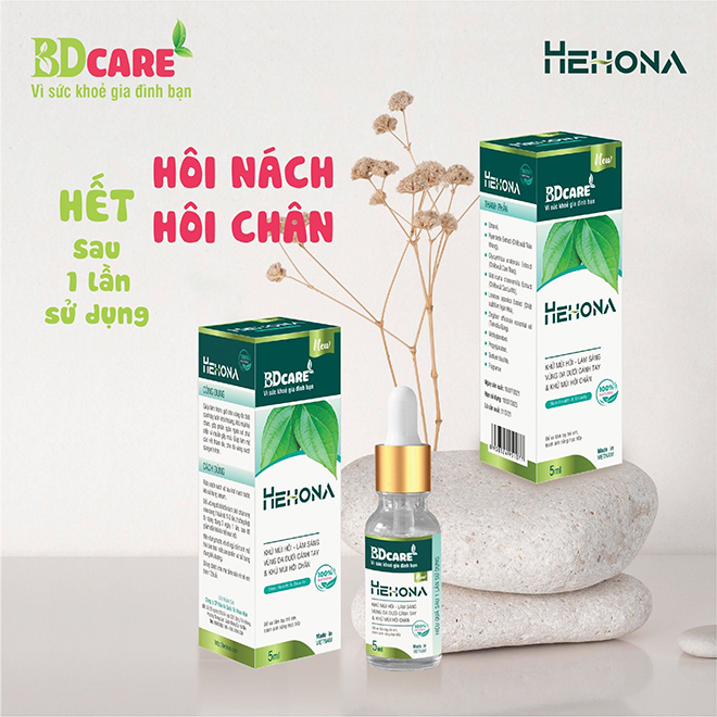Tút lại tự tin, đánh bay mùi hôi cơ thể cùng serum khử hôi nách Hehona - 2