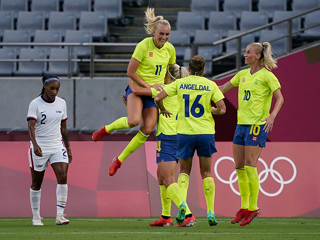 Bóng đá - Video ĐT nữ Thụy Điển - Mỹ: Kịch tính "chung kết" sớm, cú sốc ngày ra quân (Olympic Tokyo)