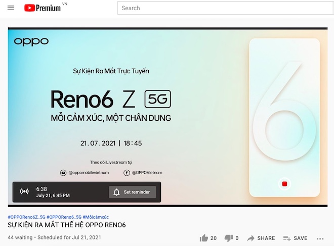 TRỰC TIẾP: Sự kiện ra mắt OPPO Reno6 Z 5G tại Việt Nam - 14