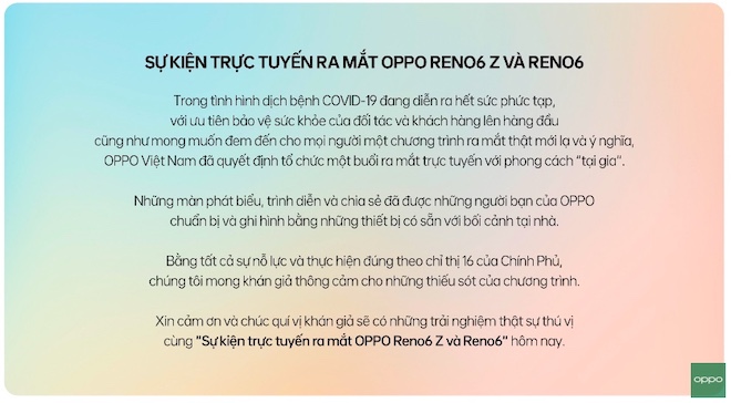 TRỰC TIẾP: Sự kiện ra mắt OPPO Reno6 Z 5G tại Việt Nam - 10