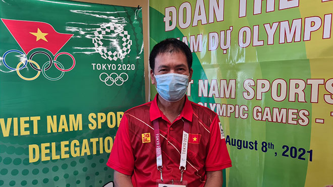 Ông Trần Đức Phấn - Trưởng đoàn Olympic Việt Nam
