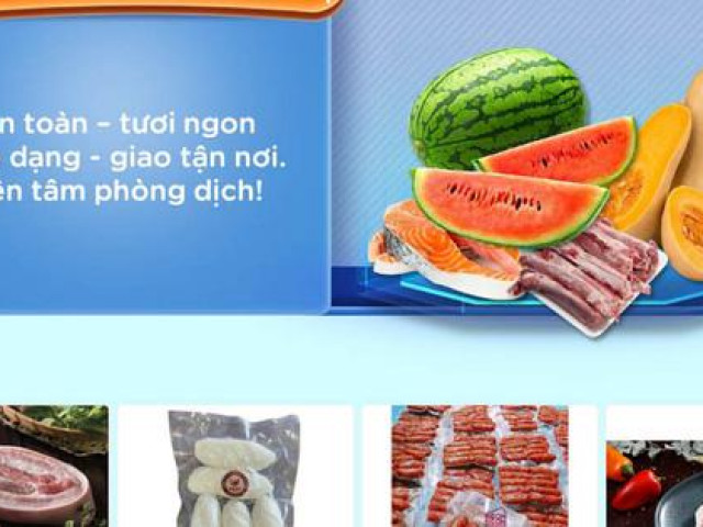 Thị trường - Tiêu dùng - Rau củ, thịt cá bán qua các sàn TMĐT tăng đột biến mùa dịch COVID-19