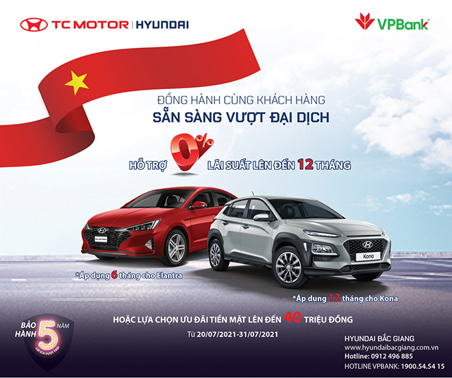 Hyundai KONA & Elantra khuyến mãi tới 40 triệu đồng - 1