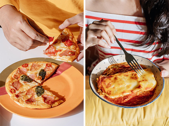 Ở nhà, khách hàng vẫn cảm nhận được hương vị quen thuộc của Pizz 4P’s.