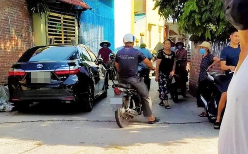 Hiện trường nơi xảy ra vụ việc.