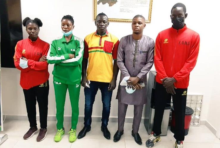 5 VĐV của đoàn thể thao Guinea được dự Olympic