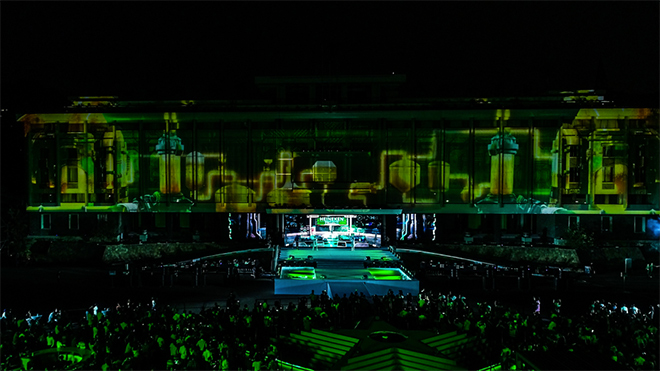 Đại tiệc ra mắt đầy choáng ngợp cùng những màn trình diễn và mapping hoành tráng của Heineken Silver vào năm 2019 tại Dinh Độc Lập.