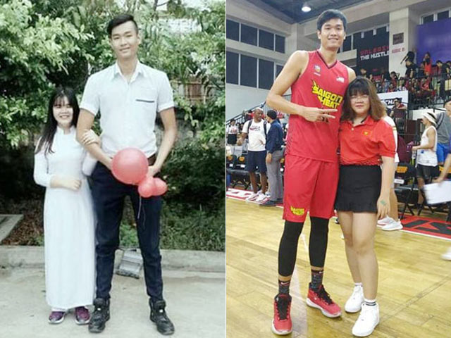 Bạn trẻ - Cuộc sống - Cô gái "nấm lùn" tán đổ cầu thủ bóng rổ cao hơn 2m chỉ trong 3 ngày